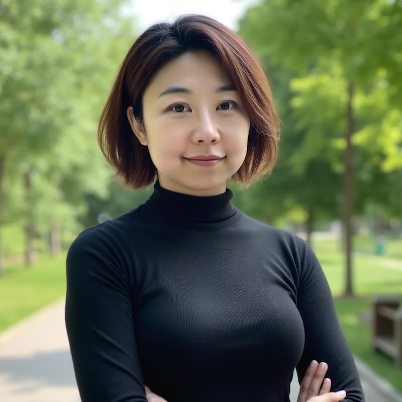 Portrait of Yoko, frontend engineer